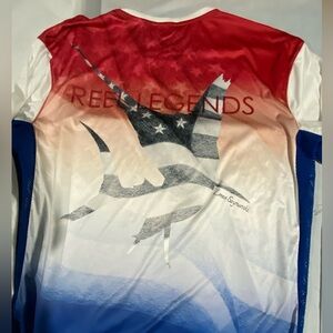 Reel Legends Patriotic Sailfish Tee